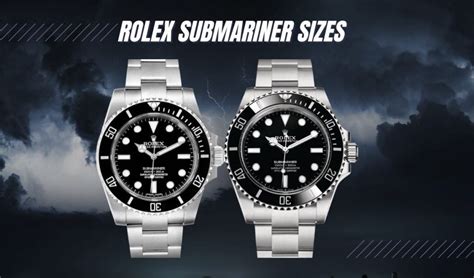 diameter new model submariner rolex|Rolex Submariner size chart.